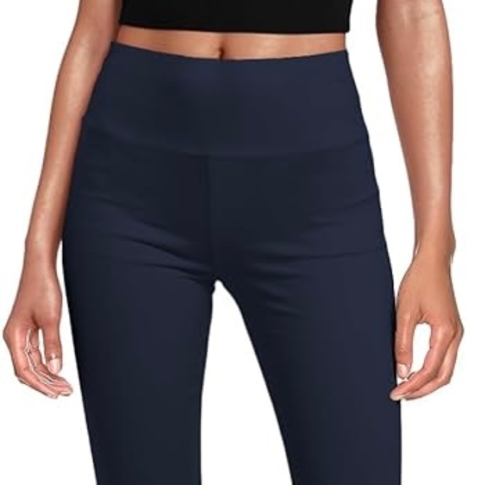 Hybrid & Company Womens Super Comfy Stretch Pull On Millennium Twill Capri Short